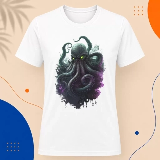 Pánské tričko - Kraken - Pohádky z potopených měst